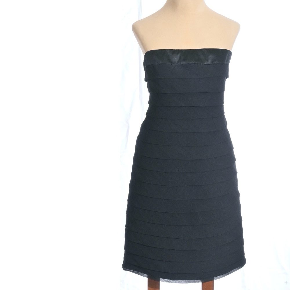 Sexy Strapless Tiered LBD, The Limited, 6